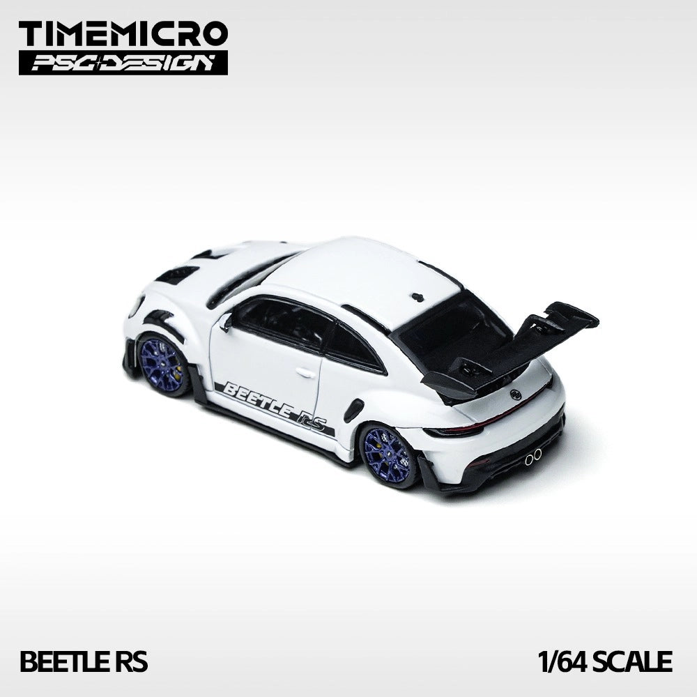 TimeMicro &amp; PSC DESIGN 1:64- Volkswagen Beetle-Concept White TM647901