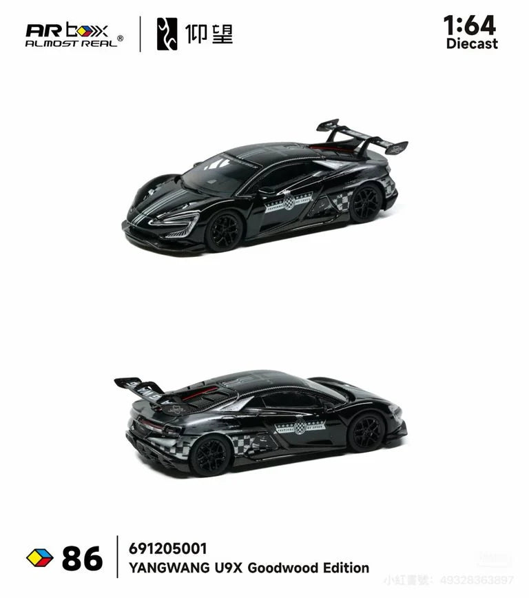 (PRE-ORDER 2027) Almost Real 1:64 YANGWANG U9X – Édition Goodwood – 691205001