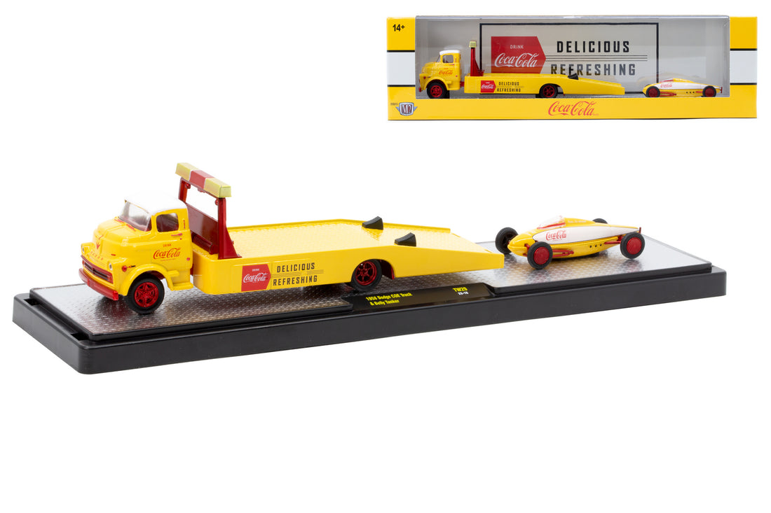 Chase Cars-Coca-Cola-1958 Dodge COE Truck &amp; Belly Tanker