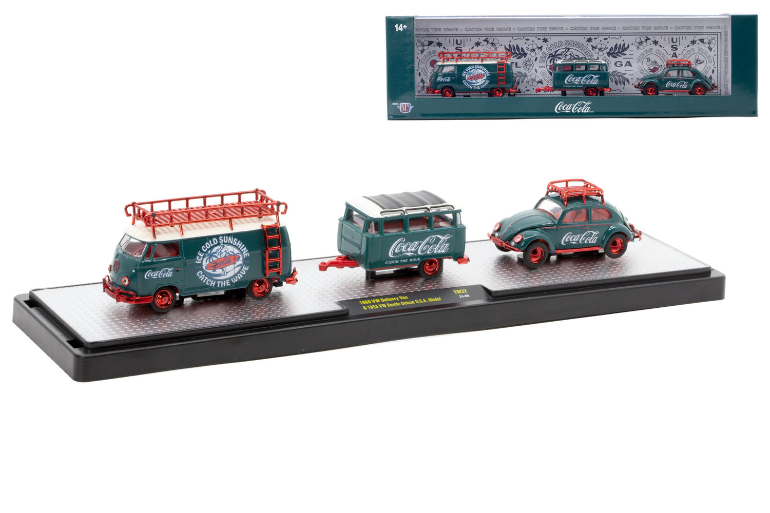 CHASE CARS-1960 VW Delivery Van &amp; 1953 VW Beetle Deluxe U.S.A