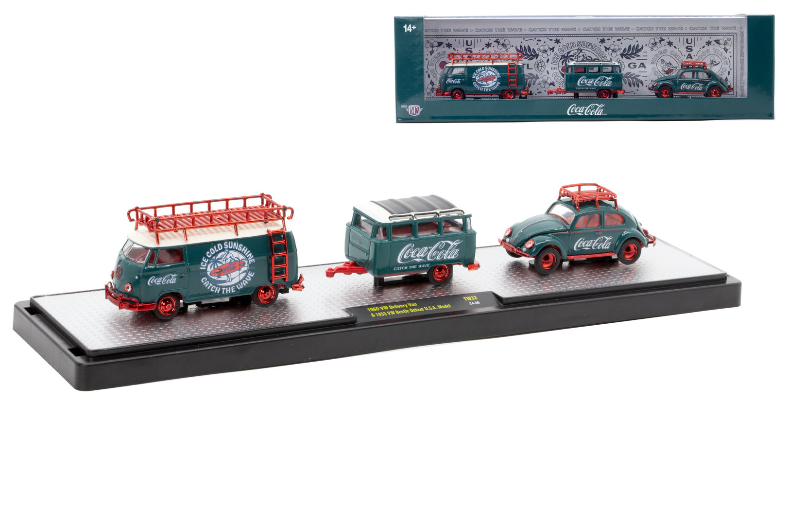 CHASE CARS-1960 VW Delivery Van &amp; 1953 VW Beetle Deluxe U.S.A