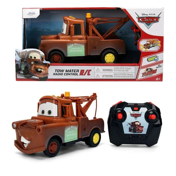 Jada Toys Disney Pixar Cars 1:24 Tow Mater RC Radio Control Cars