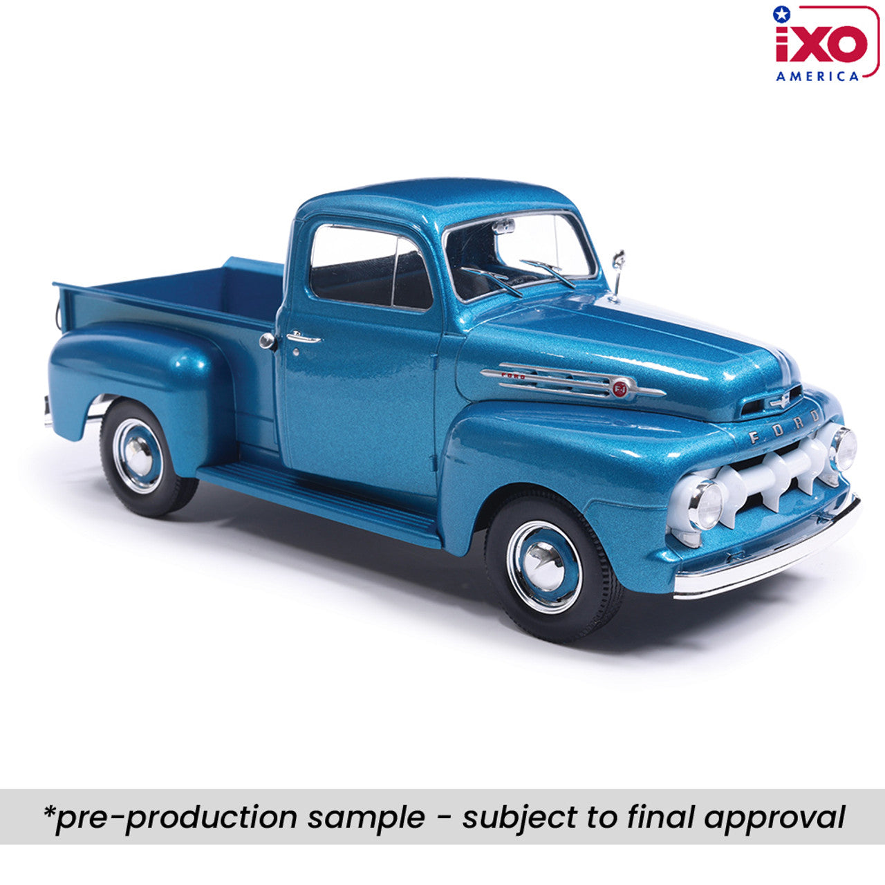 1952 Ford F1 - Light Blue (1:24)