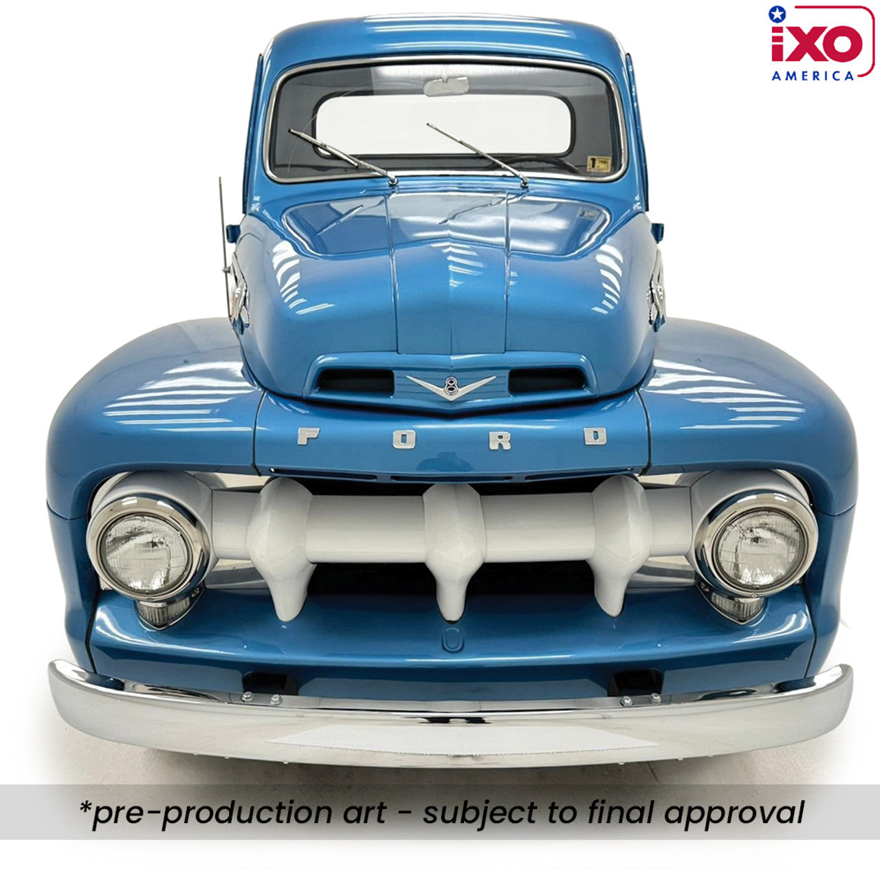 1952 Ford F1 - Light Blue (1:24)