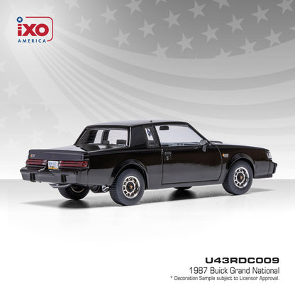 (PRE-0RDER 2025) 1987 Buick Grand National - Black (1:43)