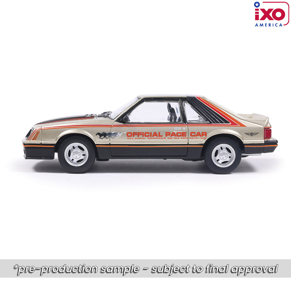 (PRE-0RDER 2026)  1979 Ford Mustang Indianapolis 500 Pace Car
