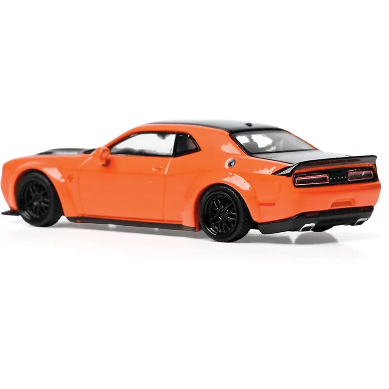 IXO America 1:64 2019 Dodge Challenger SRT Hellcat – Go Mango – U64RDC001