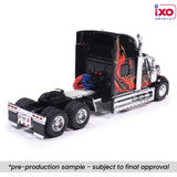 2010 International Lonestar - Black with flames (1:64)