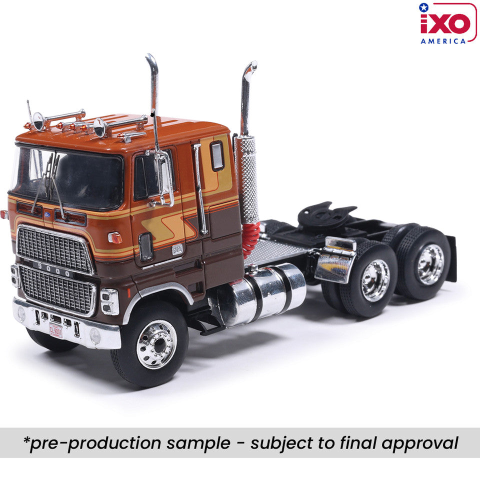 Ford COE 9000 - Brown and Tan (1:64)