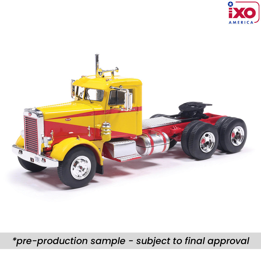 (PRE-0RDER 2026) 1963 Peterbilt 281 - (Yellow/Red)