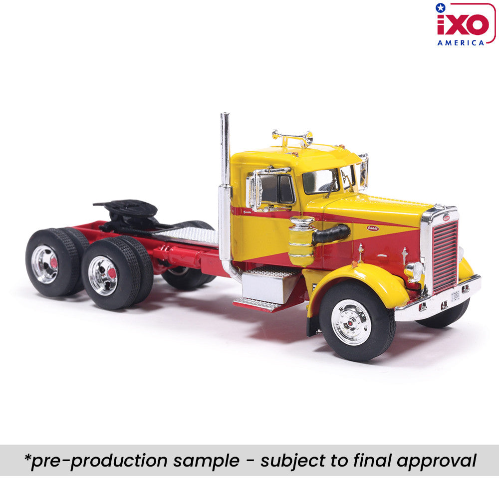 (PRE-0RDER 2026) 1963 Peterbilt 281 - (Yellow/Red)