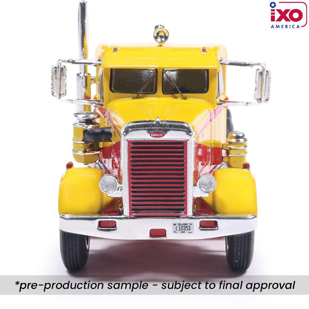 (PRE-0RDER 2026) 1963 Peterbilt 281 - (Yellow/Red)
