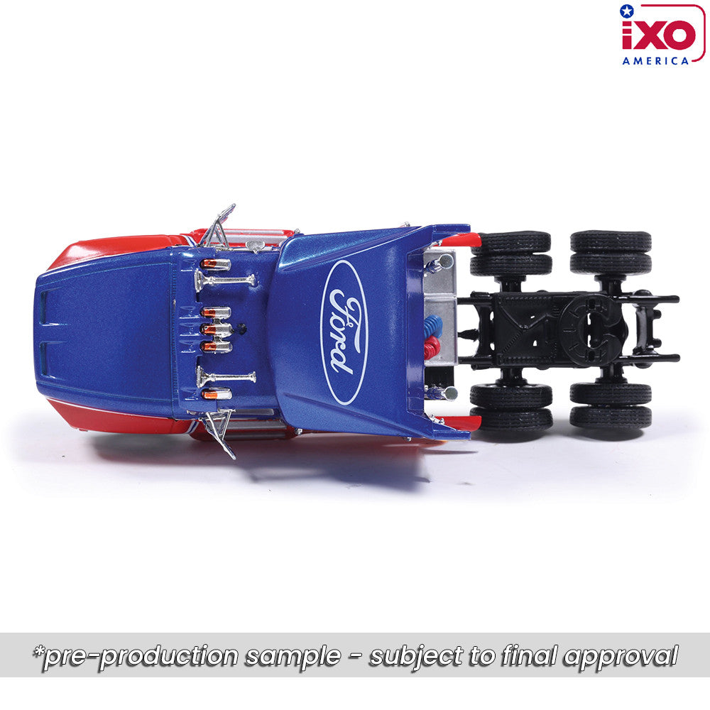 (PRE-0RDER 2026) 1990 Ford Aeromax  - (Red/Blue)