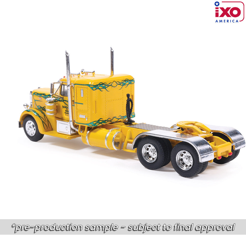 (PRE-0RDER 2026) 1962 Peterbilt 350 - (Yellow/Green Flames)