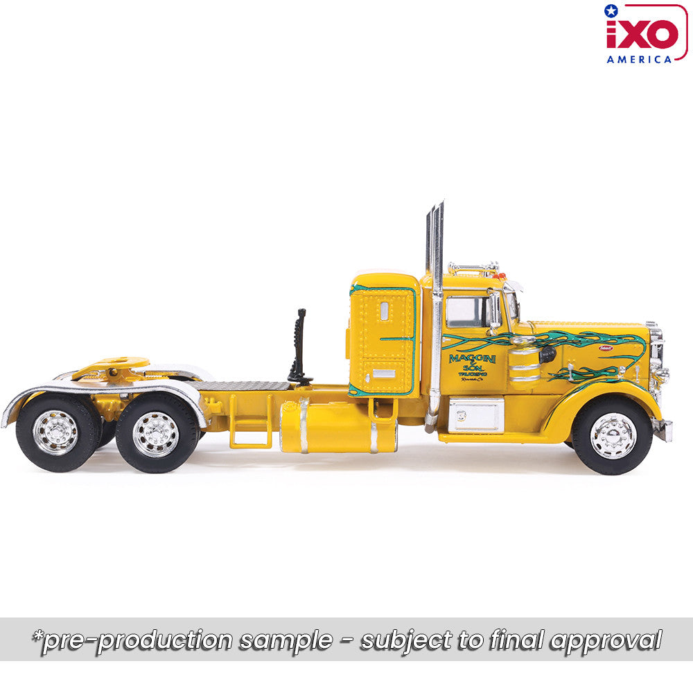 (PRE-0RDER 2026) 1962 Peterbilt 350 - (Yellow/Green Flames)