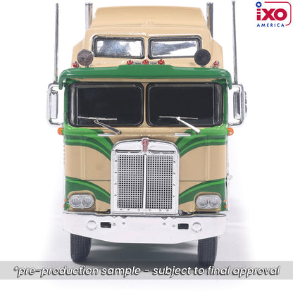 (PRE-0RDER 2026) 1976 Kenworth K100 Aerodyne - (Tan/Green)