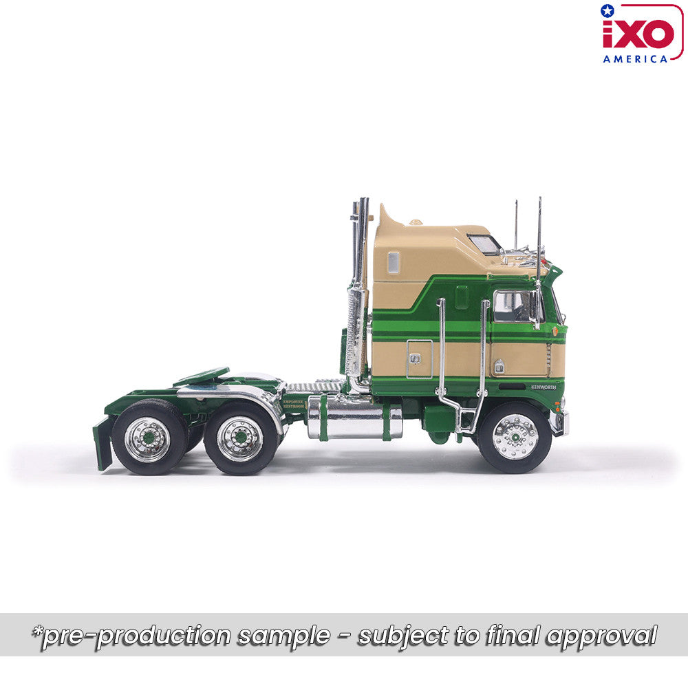 (PRE-0RDER 2026) 1976 Kenworth K100 Aerodyne - (Tan/Green)