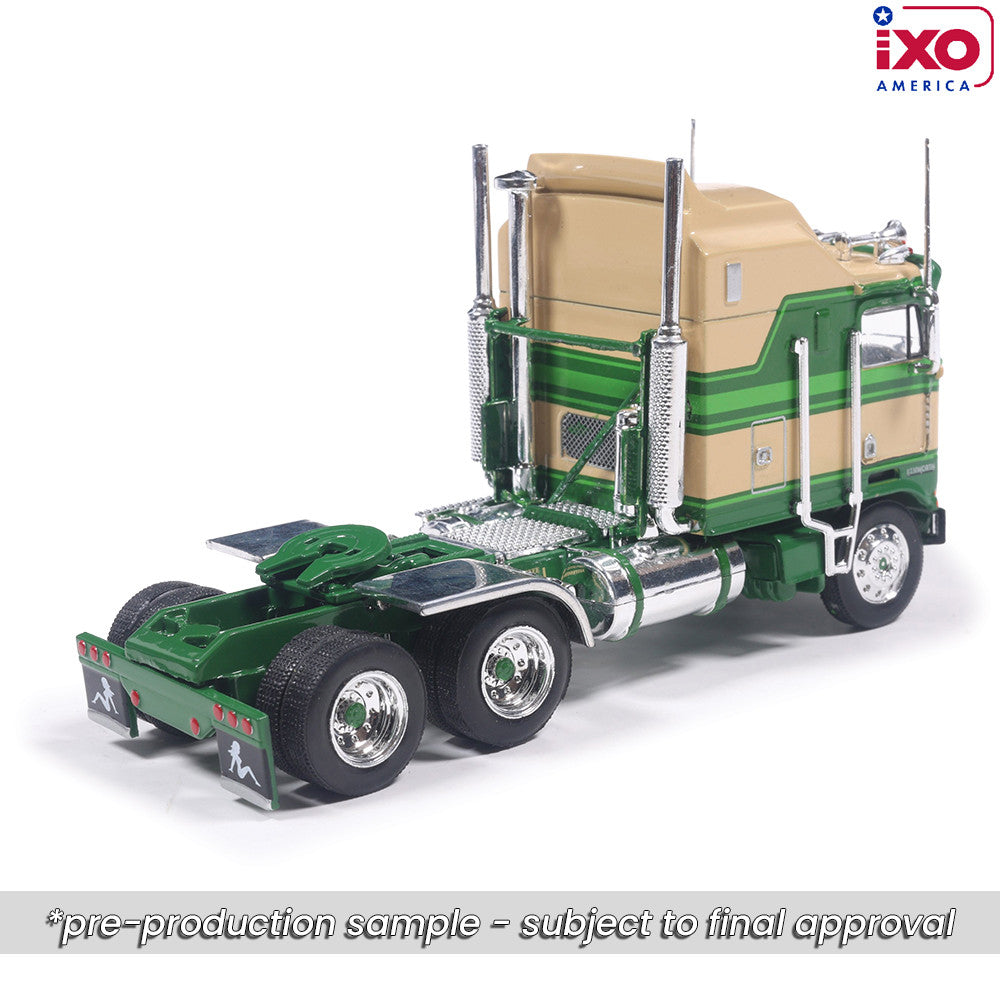 (PRE-0RDER 2026) 1976 Kenworth K100 Aerodyne - (Tan/Green)