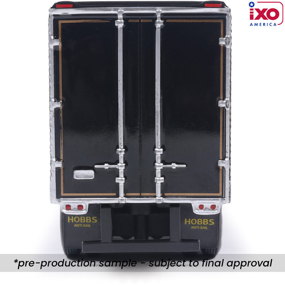 (PRE-ORDER 2026) IXO AMERICA 1/64- 1976 Kenworth W900 - Black with Trailer U64TRTR004S