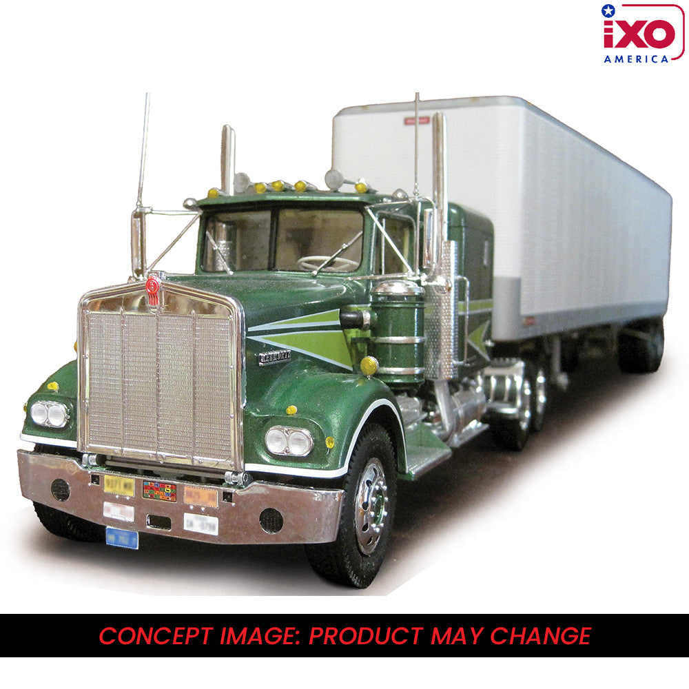 (PRE-0RDER 2026) 1974 Kenworth W-925 - (Green w/white trailer)
