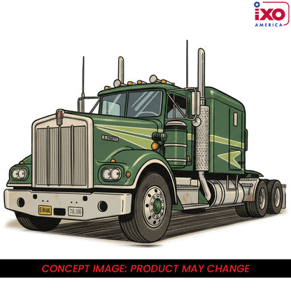 (PRE-0RDER 2026) 1974 Kenworth W-925 - (Green w/white trailer)