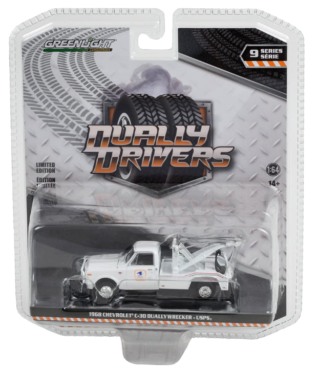 1968 CHEVORLET C-30 DUALLY WRECKER-USPS