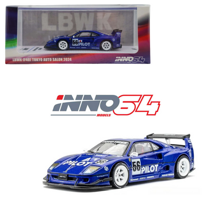 Ferrari F40 Liberty Walk - Tokyo Auto Salon 2024 (Blue)