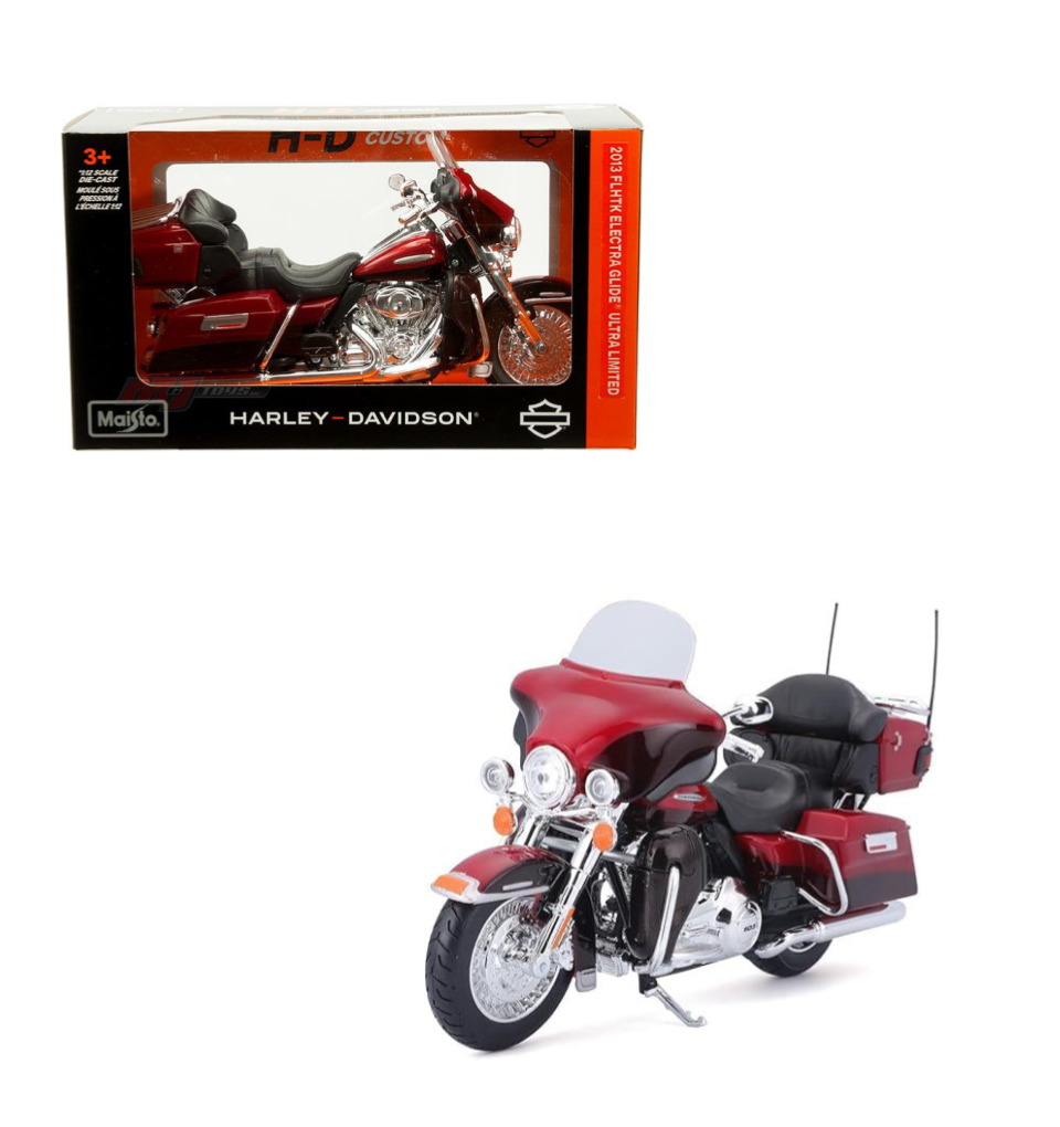 Maisto 1:12 2013 FLHTK Electra Glide Ultra Limited – Harley-Davidson Custom Motorcycles – 32323-maisto