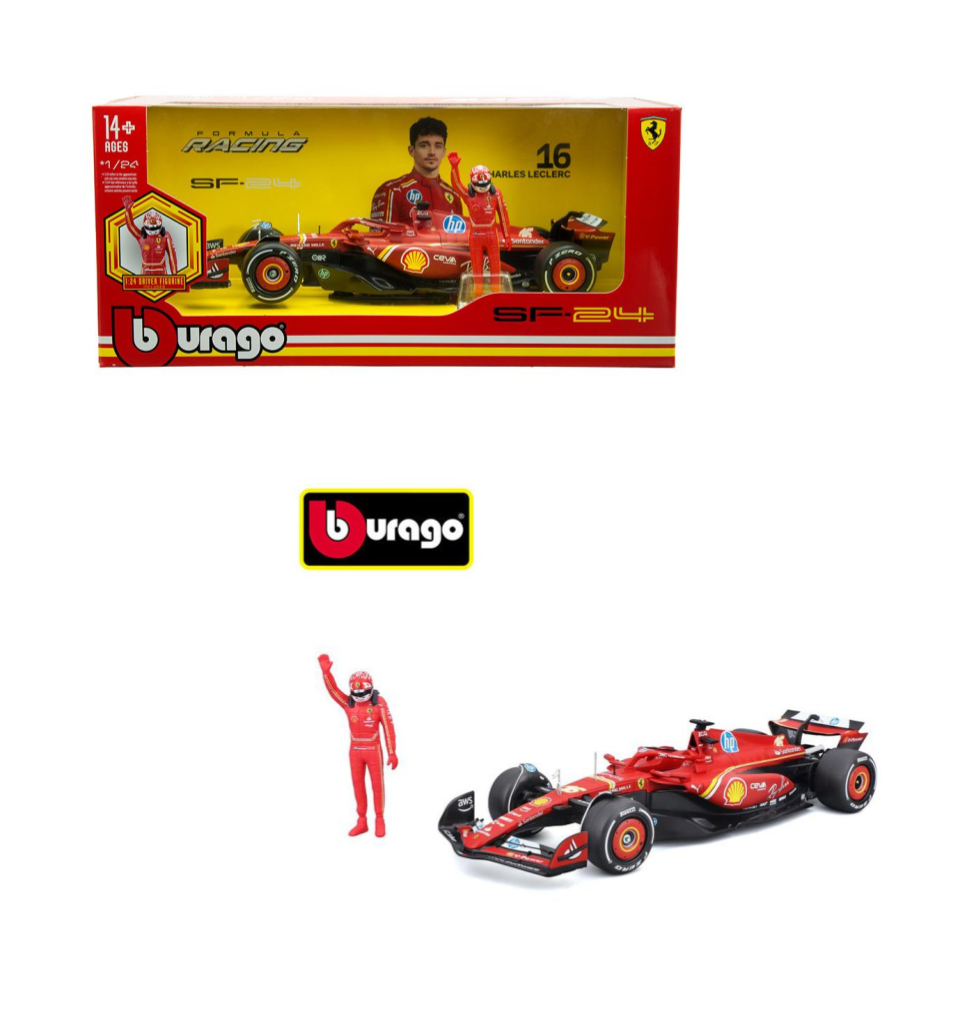Bburago 1:24 Ferrari F1 Team SF-24 