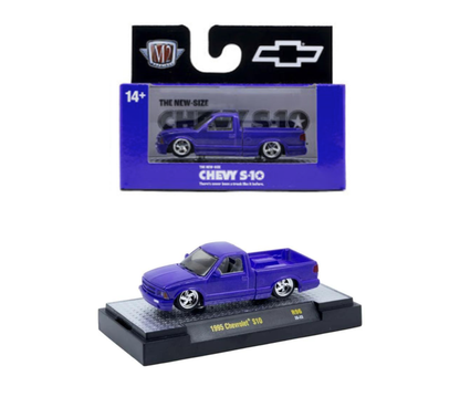 M2 Machines 1:64 1995 Chevrolet S10 – Detroit-Muscle Release 96 – 32600-96-F