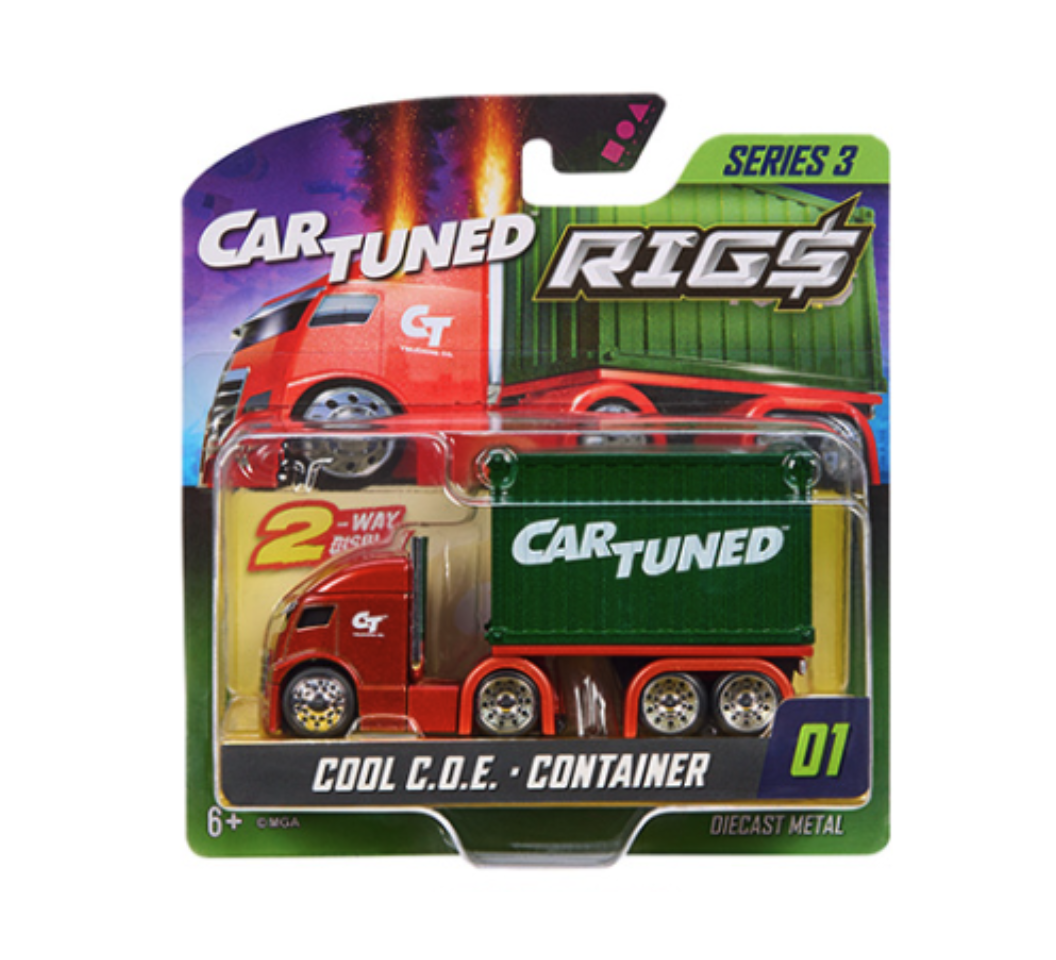 CarTuned 1:64 Container Rig Series 3 – Style 1 – Du Set 559313-XX2 – 253075-000