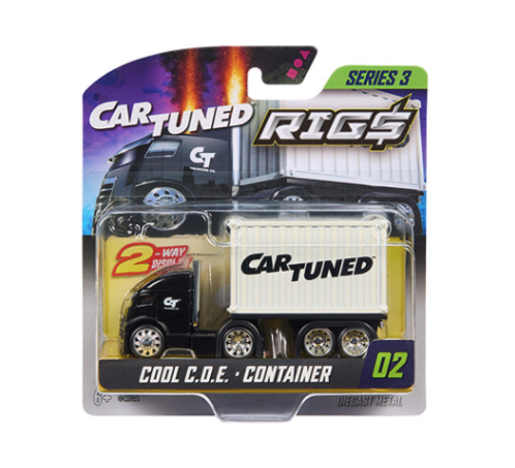 CarTuned 1:64 Container Rig Series 3 – Style 2 – From 559313-XX2 Set – 253082-000