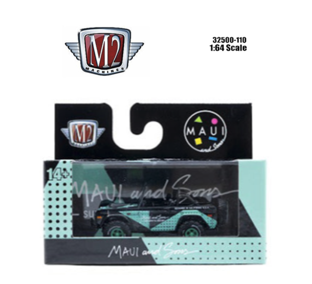 1966 Ford Bronco – M2 Machines 1:64 Auto-Thentics Release 110 – 32500-110-B