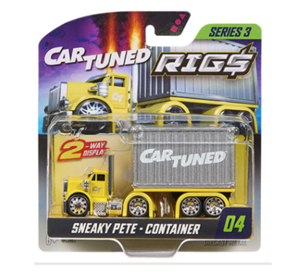 CarTuned 1:64 Container Rig Series 3 – Style 4 – From 559313-XX2 Set – 253105-000