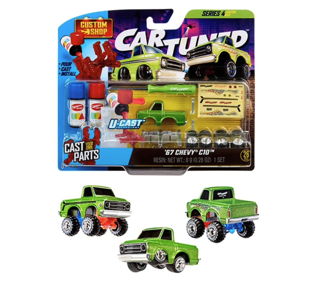 CarTuned 1:64 1967 Chevrolet C10 Pickup – Custom Shop Castworks Series 4 – 541769-XX3-B