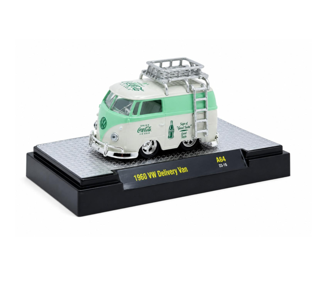 1960 VW Delivery Van – M2 Machines 1:64 Coca-Cola Release A64 – 52500-A64-A