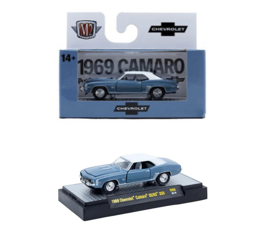 M2 Machines 1:64 Chevrolet Camaro SS/RS 350 1969 – Detroit-Muscle Release 96 – 32600-96-B
