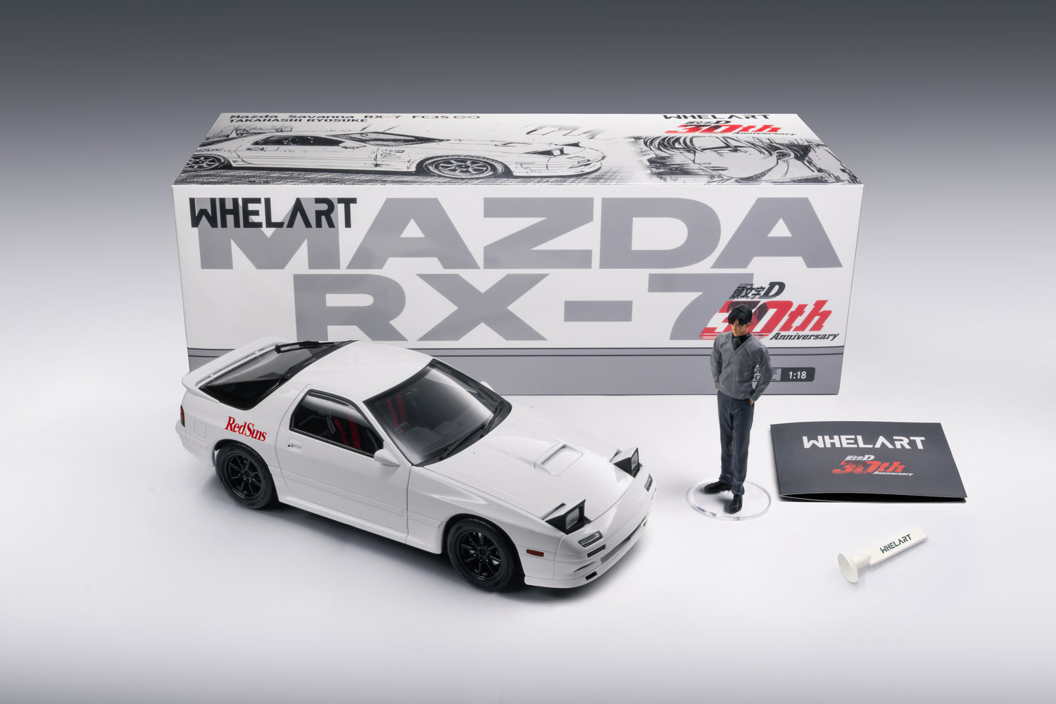 (PRE-ORDER 2026) "Initial D" 30th Anniversary Edition Mazda FC3S with Figure