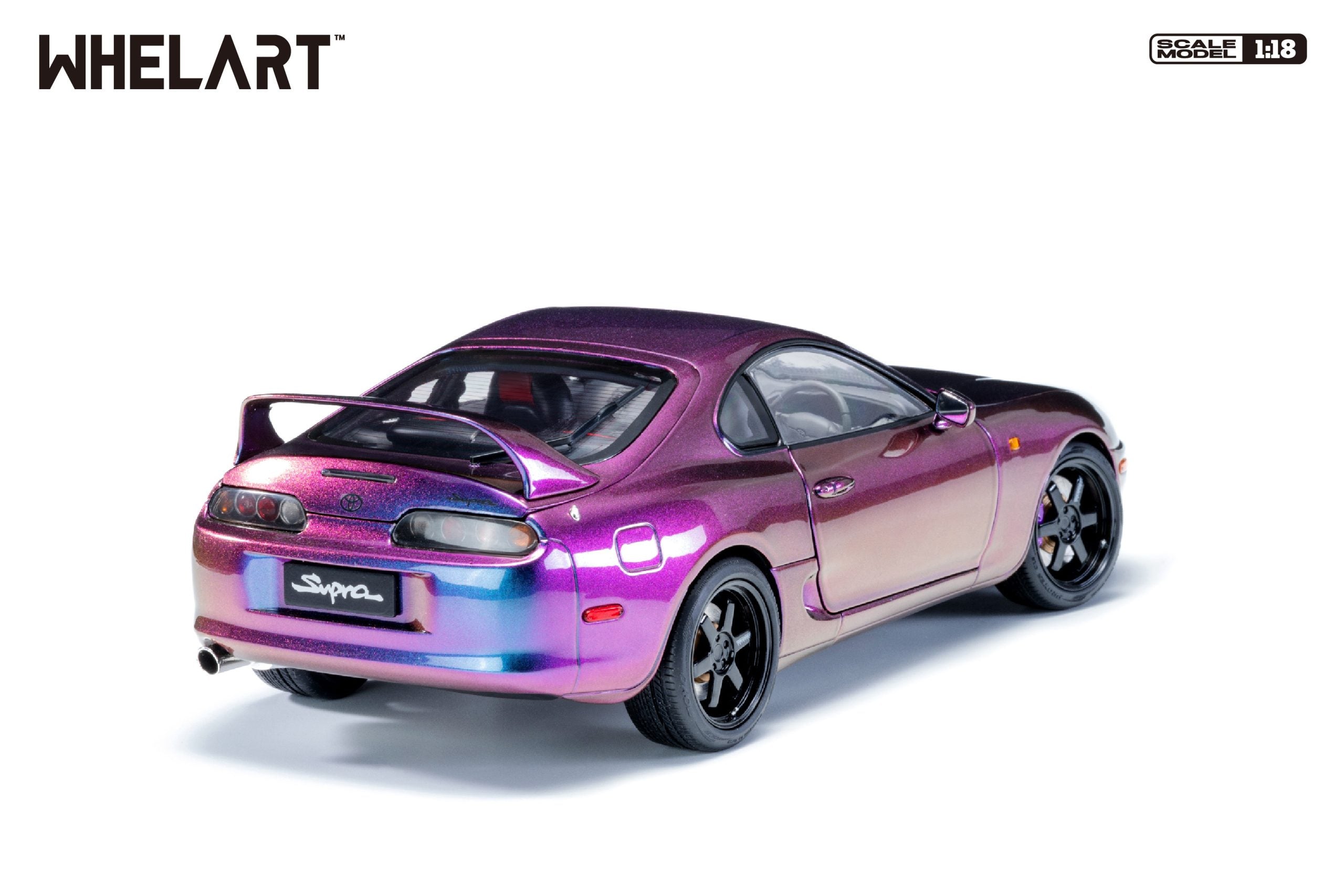 【新品】WhelArt 1:18 Toyota Supra A80 Purple WHELART-TOYOTA SUPRA A80 – midnight purple LHD – Nice Car