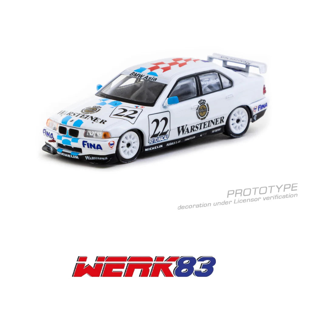 WERK83 1/64- BMW 320i Macau Guia Race 1996 Joachim Winkelhock 