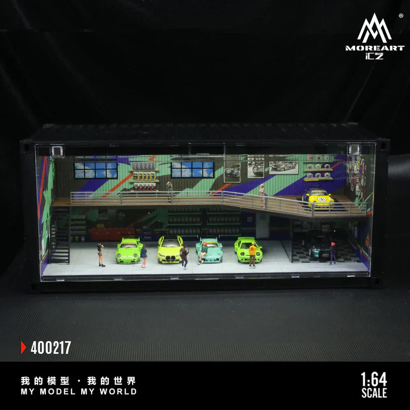 MoreArt 1/64 -Container Repair Shop Scene H - MO400217