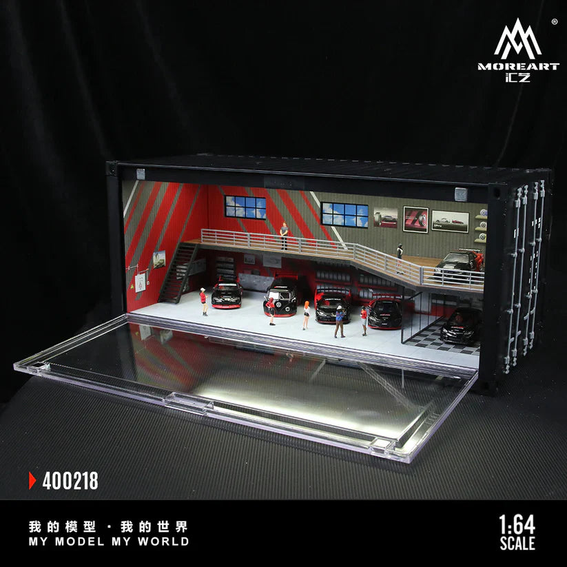 MoreArt 1/64 -Container series Lighting version scene simulation model - MO400218