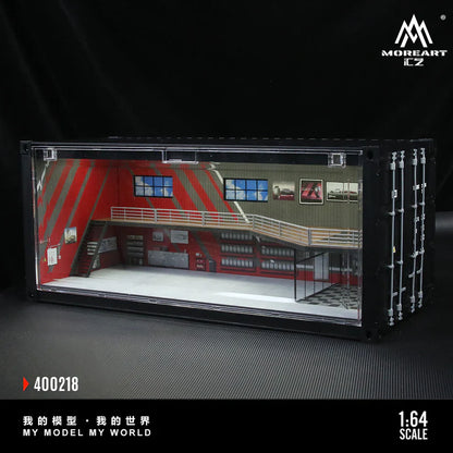 MoreArt 1/64 -Container series Lighting version scene simulation model - MO400218