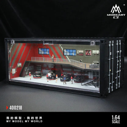 MoreArt 1/64 -Container series Lighting version scene simulation model - MO400218