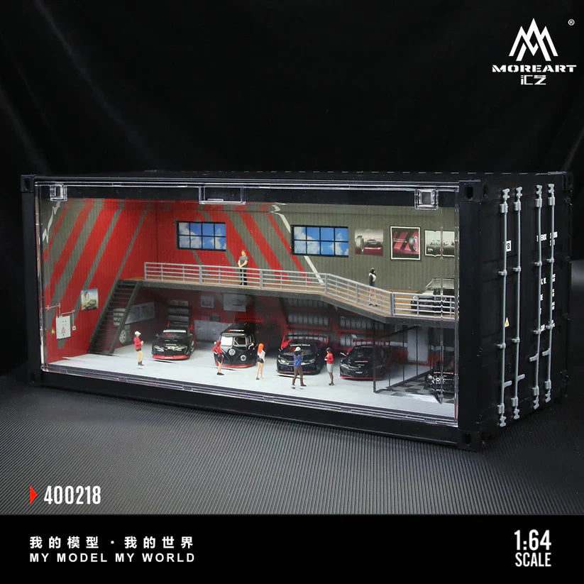 MoreArt 1/64 -Container series Lighting version scene simulation model - MO400218