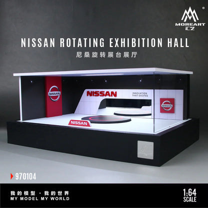 MoreArt Nissan Rotating Exhibition Hall 1:64 MO970104