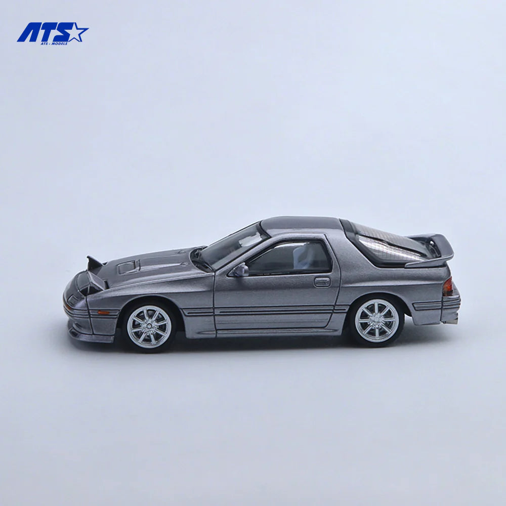 ATS MODELS 1/64- Mazda RX7-FC3S, Silver - ATS880203