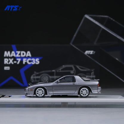 ATS MODELS 1/64- Mazda RX7-FC3S, Silver - ATS880203