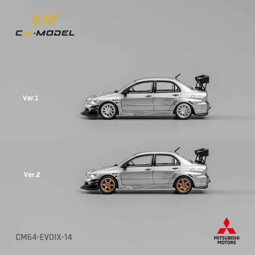(PRE-ORDER 2025) Mitsubishi Lancer Evolution Voltex EVO IX-(Silver)