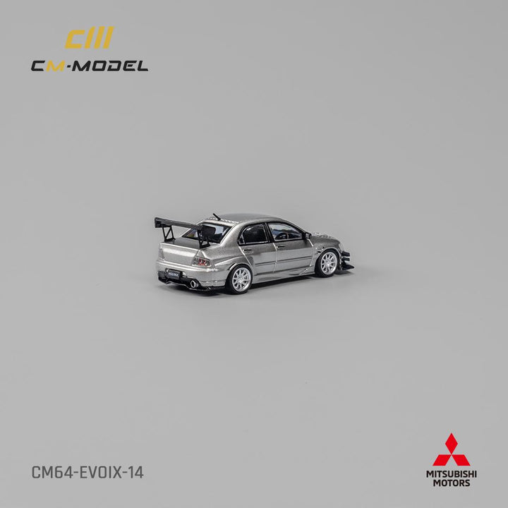 (PRE-ORDER 2025) Mitsubishi Lancer Evolution Voltex EVO IX-(Silver)